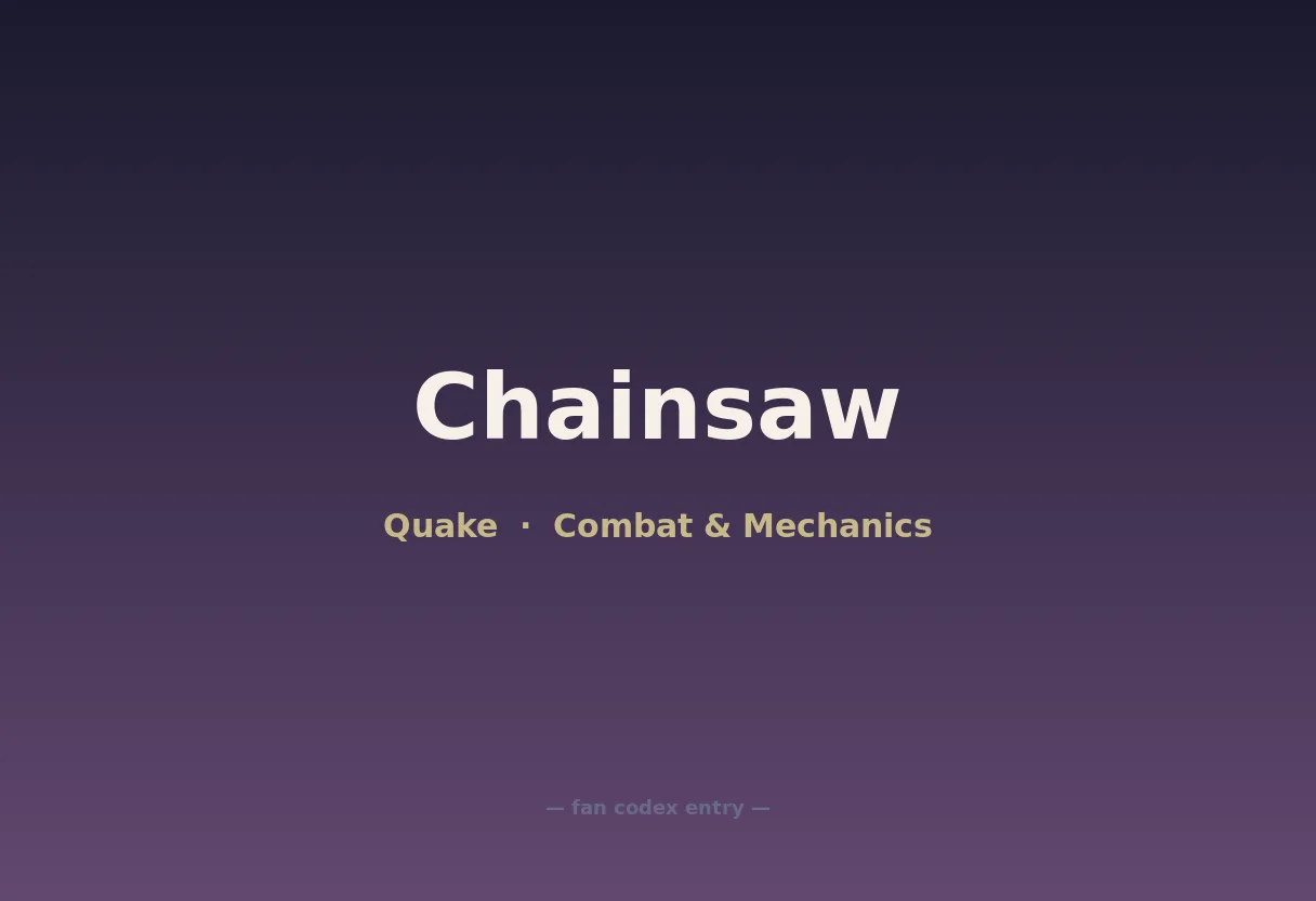 Chainsaw