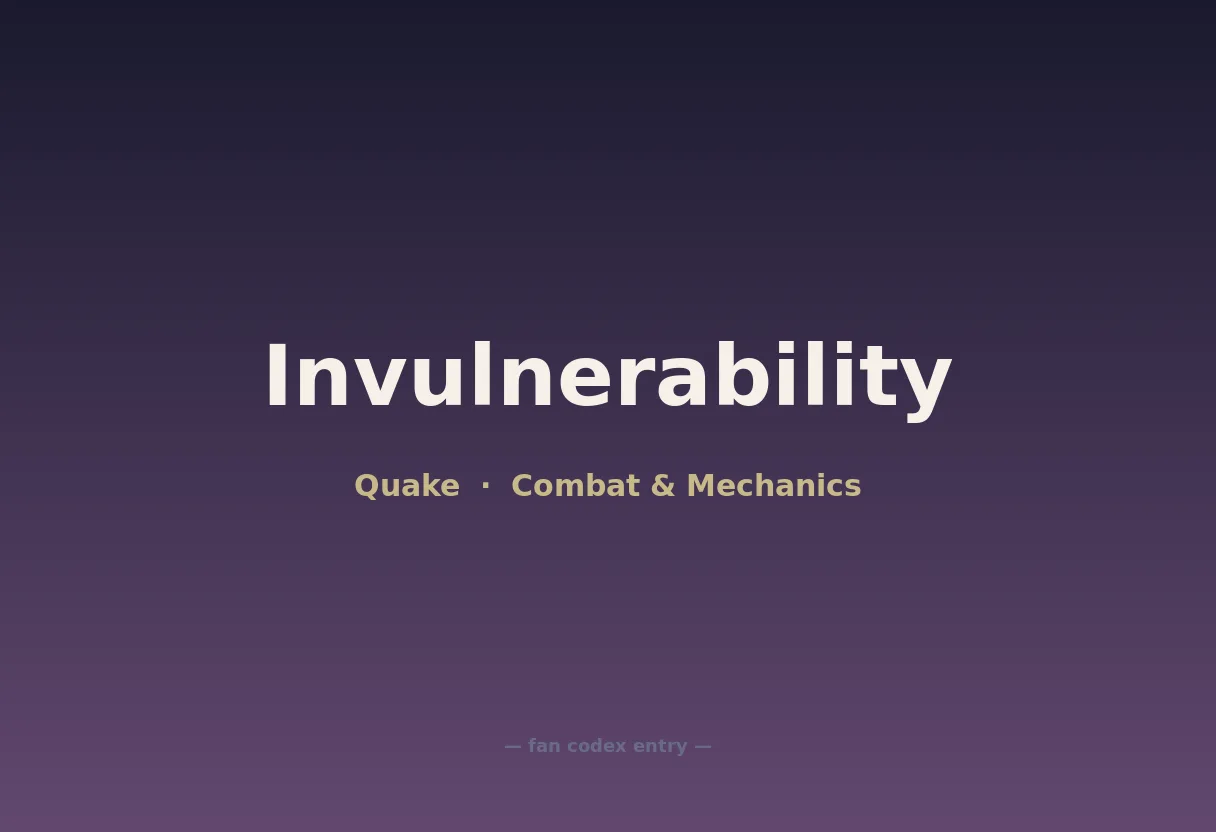 Invulnerability
