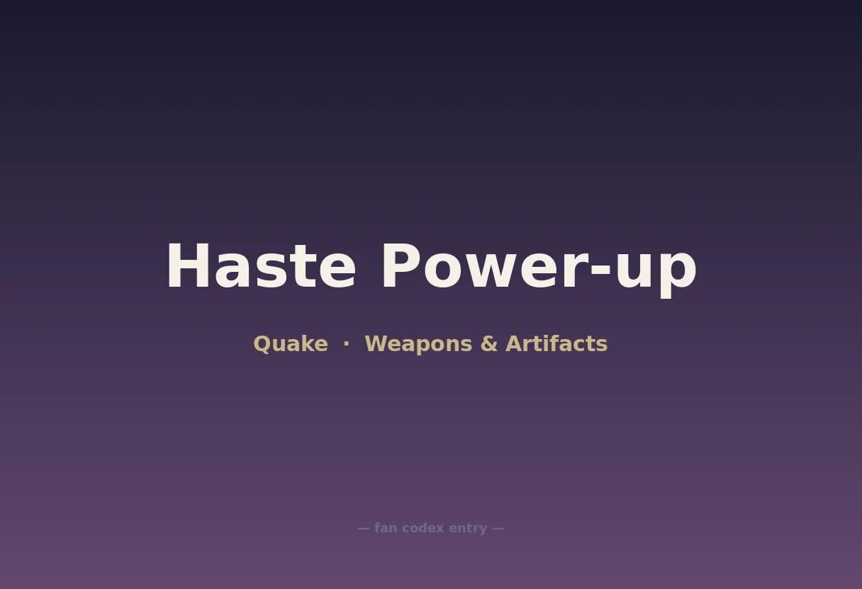 Haste Power-up