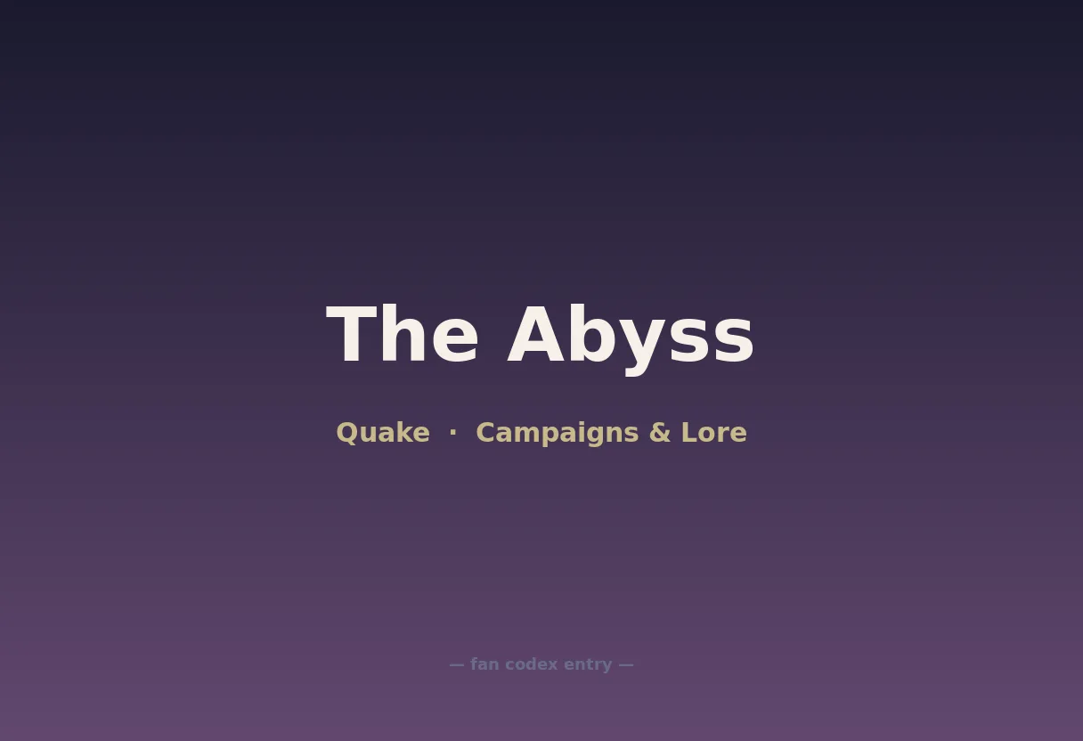The Abyss